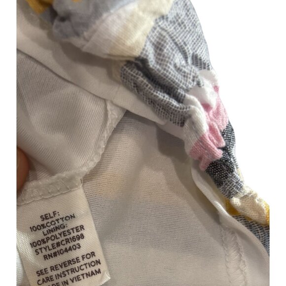 Striped Ruffle Sleeve Mini Dress By Blu Pepper Size L - Picture 8 of 8